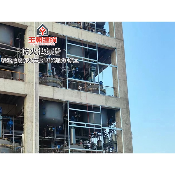 禹城泄爆墙 纤维增强水泥板泄爆墙 防火防爆墙