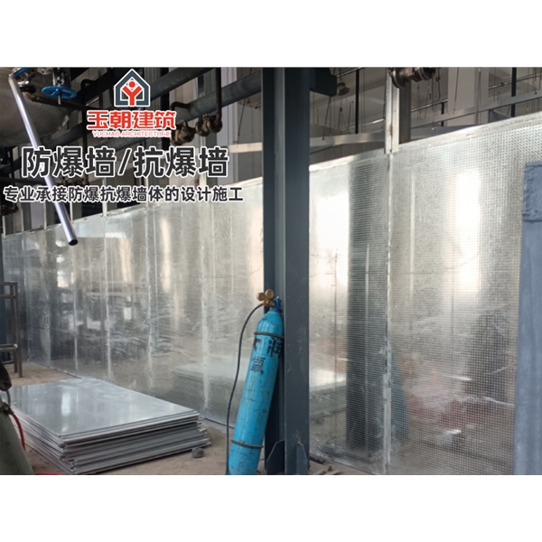 禹城纤维复合钢板抗爆墙定制 轻质防爆墙施工安装一条龙服务