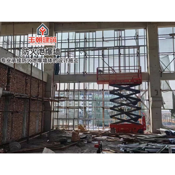 禹城泄爆墙板生产供应 化工纤维增强水泥板泄压泄爆墙施工免费设计